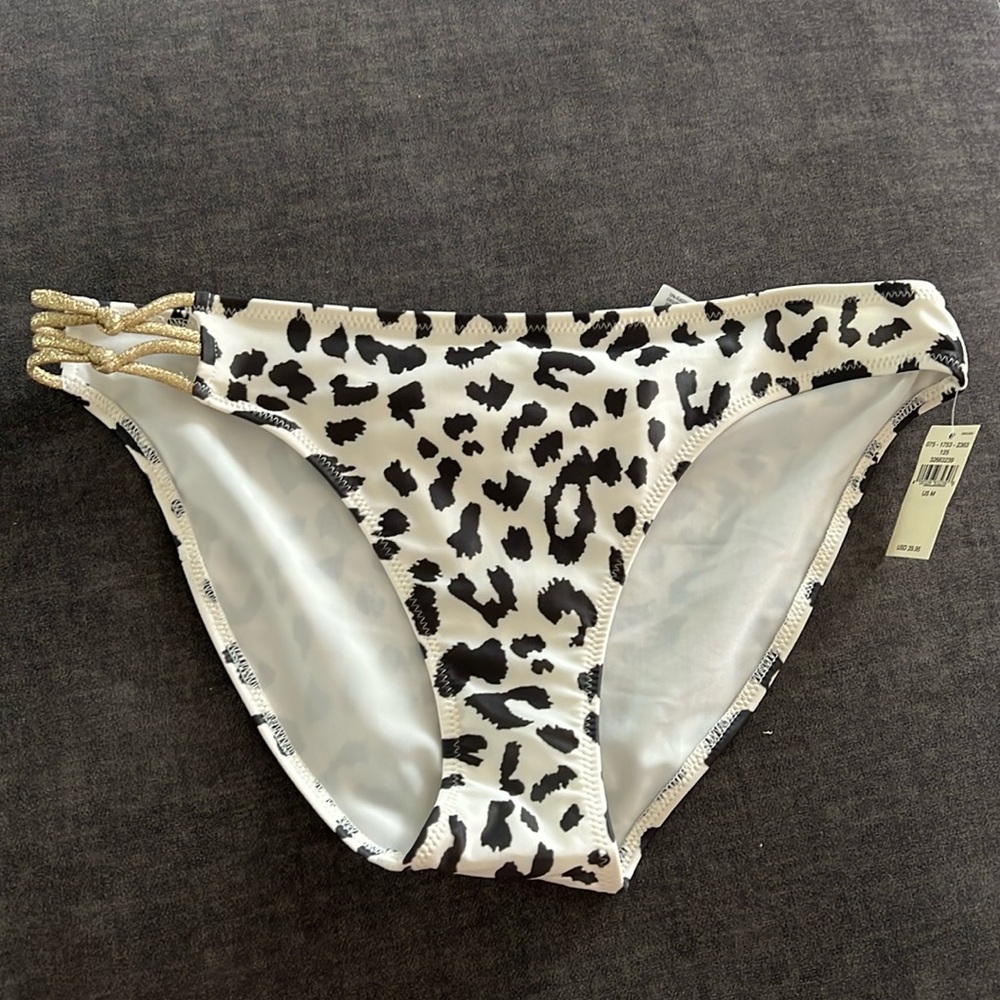 NWT Aerie leopard print bikini bottom